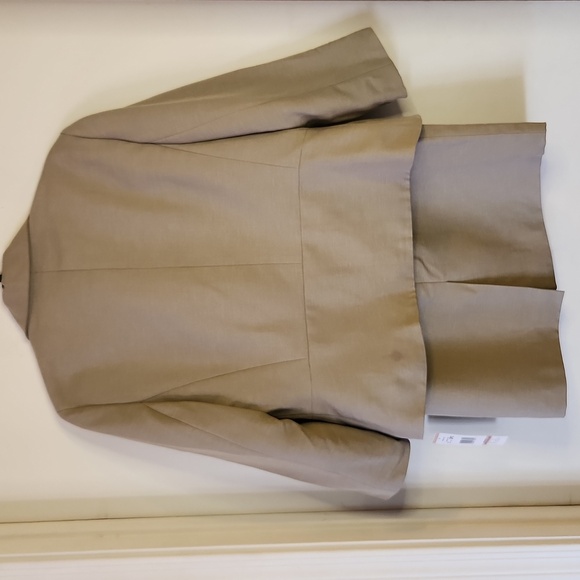 NWT Le Suit Tan Skirt Suit - Picture 2 of 8